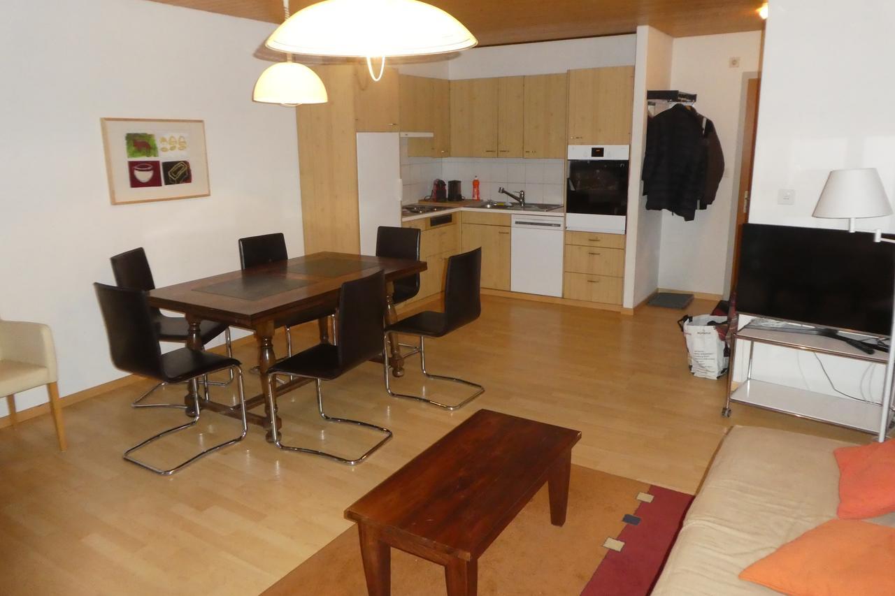 Apartamento Haus Silberblick Anrig Grächen Exterior foto